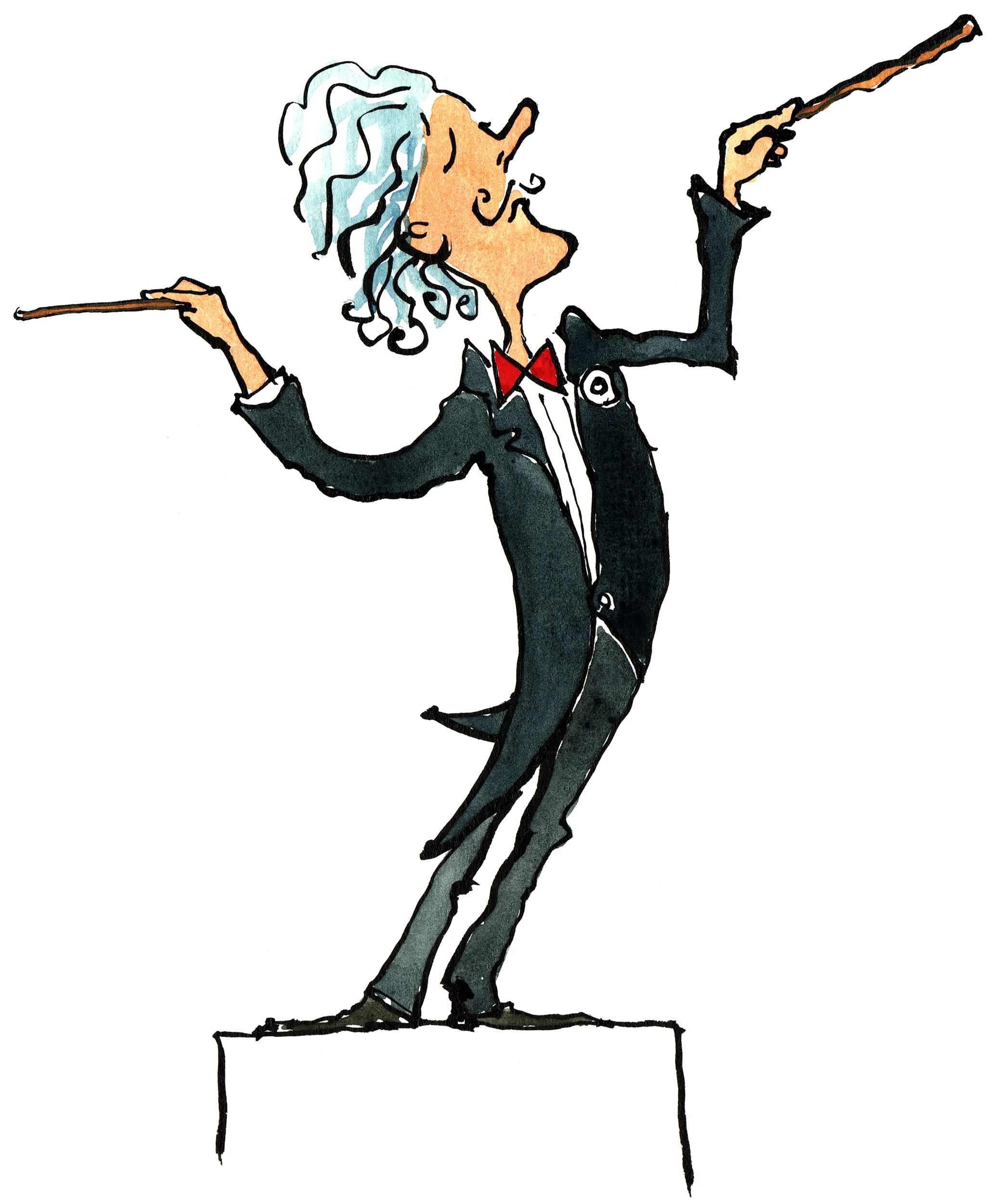 Soyez un dirigeant d'entreprise chef d'orchestre